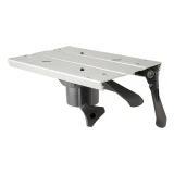 Attwood Marine 278 ProGlide Seat Mount with Slider, For 2-7/8 in Posts, Long Handle