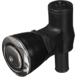 Attwood Marine 90° P-Trap Fuel Tank Vent, Flush Mount, 5/8 in I.D. Hose, 1-3/8 in Install Hole, ABYC Standard