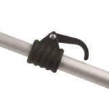 TACO Marine Telescoping Aluminum Support Pole with Snap-On End, Satin Anodized, Cam-Lock