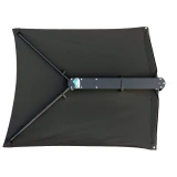 TACO Marine ShadeFin Boat Shade, For Standard Rod Holders, 5 x 6 ft, UPF 50+