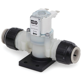 Jabsco Quiet Flush Solenoid Valve and Anti-Syphon Breaker, For 37045 37055 37075 and 58XX0 Toilets