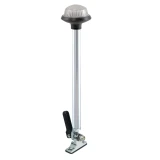 Perko Fold Down White All-Round Pole Light, 12V, 2nm, 9W