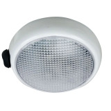 Perko 1356 Round Surface Mount LED Dome Light, On/Off Switch, 3-5/8 in O.D., 1 in Depth - Apollo Lighting
