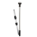 Perko Omega Series LED White All-Round Pole Light, 12V, 2nm, 40° Adjustable Head, 3/4 in Anodized Pole - Apollo Lighting