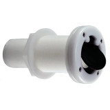 Perko Thru-Hull Scupper, Transom Mount, 1-1/2 in Hose, 2-1/8 in Max Hull Thickness - Apollo Lighting