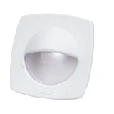 Perko 1074 LED Utility Light with Snap-On Front Cover, 12V, Flush Mount