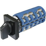 Blue Sea Systems AC Rotary Source Selector Switch, 240V AC, 65A, 3-Pole, Single Output - Apollo Lighting