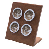 Whitecap K-Cup Holder 4-Capsule - Teak 63404