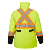 Mustang Classic Flotation Coat - Fluorescent Yellow/Green/Black - XL MC1506T3-239-XL-206