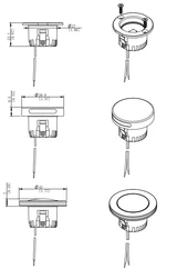 Apollo Lighting - Krios Courtesy Light Body Only - 10-30V DC