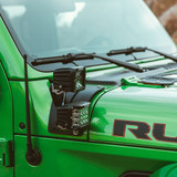 RIGID Industries - 2018 Jeep Wrangler JL Cowl Mount for 2 D-Series