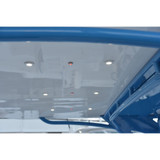 Lumitec Orbit Flush Mount LED Down Light, Spectrum RGBW, Black Housing, 10-30V DC, IP67, 4W, 5000K White