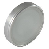 Lumitec Halo Flush Mount LED Down Light, White/Blue Light Output, White Dimming, 10-30V DC, IP67, 1.25in Cutout, Brushed Aluminum Finish, USCG Ignition Protected