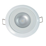 Lumitec Mirage Round Flush Mount LED Down Light, 10-30V DC, IP67, 3-6W