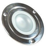 Lumitec Shadow Flush Mount LED Down Light, 10-30V DC, IP67, 3.5 in Diameter, 2 in Cutout, 1.1 in Depth
