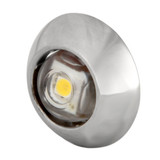 Lumitec Exuma LED Courtesy Light, 10-16V, IP67, 0.98in Dia, 0.55W