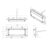 Lumitec - Maxillume TR150 Utility Light  - 150W, IP67,  - Apollo Lighting