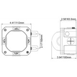 Imtra - Offshore Series LED JBOX Light - Aluminum, 10W, Cool White LED, IP68