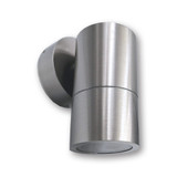 Mega LED - Catania Outdoor Wall Light - For MR16 or GU10 LED Bulbs, Stainless Steel Housing
