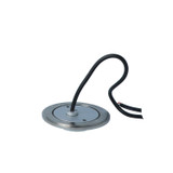 Mega LED - Thasos Surface Mount LED Downlight - 2W, 90 Lumens 3000K, Stainless Steel 316 Housing, 10-30V DC (THASOS-SF)