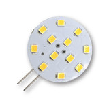 Mega LED - LED G4 Side Pin Replacement Bulb - 2.0 Watt, 190 Lumens, 10-30V DC and 12V AC, 24V AC/DC (30613H)