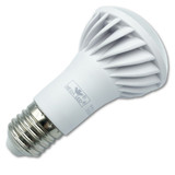 Mega LED - LED Replacement Bulb - E26/E27 Type, 7.0 Watt, 600 Lumens, 120-220V AC, Beam Angle 180°, 3000K (30240)