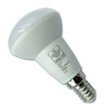 Mega LED - LED Replacement Bulb - E14/R50 Type, 5.0 Watt, 480 Lumens, 220-240V AC, Beam Angle 180º, 3000K (30477) - Apollo Lighting