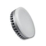 Mega LED - LED Replacement Bulb - GX53 Type, 8.0 Watt, 640 Lumens, 85-265V AC, Beam Angle 90°, 3000K (30085)