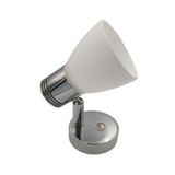Mega LED - Alberto LED Reading Light - 4000K, Natural White, Illuminated Touch Dimming Switch