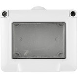 Vimar IP55 3-Module Surface Enclosure, For Eikon Arké Plana, 3pk - Apollo Lighting