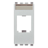 Vimar Eikon MINI-COM Panduit Adaptor, 22.3 x 49 x 20.5 mm, Label Space