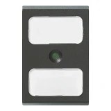 Vimar Idea Interchangeable 1-Module Button, Thermoplastic, Matt