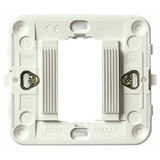 Vimar Idea 1-Module Mounting Frame, Grooved Front, Claws, Ø60 mm