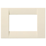 Vimar - Idea 16743 Classica Cover Plate - 3 Module, Plastic - Apollo Lighting