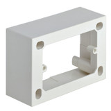 Vimar - Enclosures 09975 Surface Mounting Box - 3 Module, 43.5mm Depth, Surface Mounting, Plastic, IP20 - Apollo Lighting Vimar - Enclosures 09975 Surface Mounting Box - 3 Module, 43.5mm Depth, Surface Mounting, Plastic, IP20 - Apollo Lighting