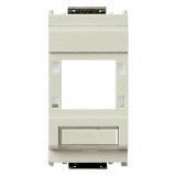 Vimar Idea RJ45 R&M IBM Adaptor, For R&M Freenet and IBM Type C