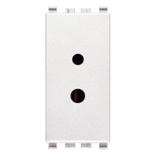 Vimar Eikon Polarized SELV 2P Socket Outlet, For 01616/01617 Plugs, 6A, 24V