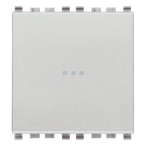 Vimar Eikon Axial 1P 16AX Reversing Switch, 250V, IP40, Lightable, Replaceable Button - Apollo Lighting