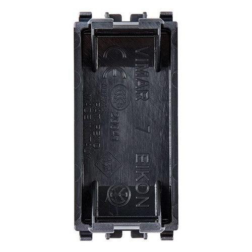 Vimar Eikon Blank Module, 1 Module, Flush Mount, Halogen-Free