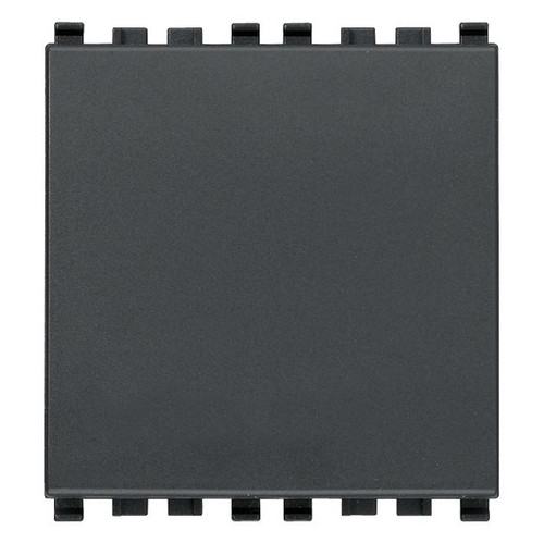 Vimar Eikon 2-Module Blank Module, Flush Mount, Halogen-Free Thermoplastic - Apollo Lighting