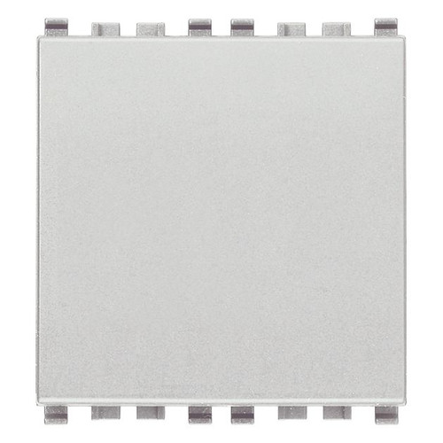 Vimar Eikon 2-Module Blank Module, Flush Mount, Halogen-Free Thermoplastic - Apollo Lighting