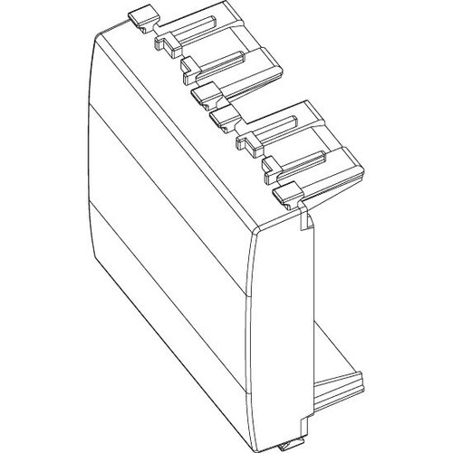 Vimar Eikon 2-Module Blank Module, Flush Mount, Halogen-Free Thermoplastic - Apollo Lighting