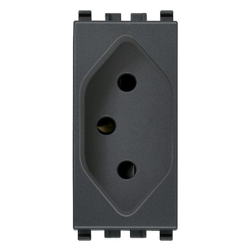 Vimar Eikon Brazilian SICURY Socket Outlet, 2P+E, 10A, 250V, IP20