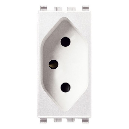Vimar Eikon Brazilian SICURY Socket Outlet, 2P+E, 10A, 250V, IP20