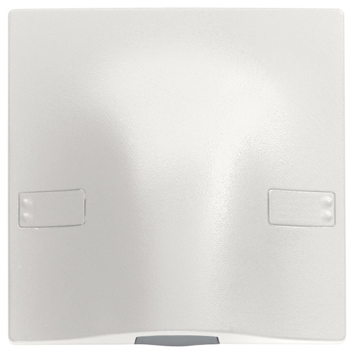 Vimar Eikon Cable Outlet with Terminal Bar, For Square Mounting British Standard Boxes, 2P+T, 45A, 250V - Apollo Lighting