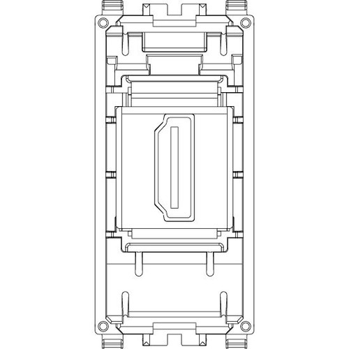 Vimar Eikon HDMI 2.1b Socket Outlet, 1 Module, IP20, Keystone Fixing - Apollo Lighting