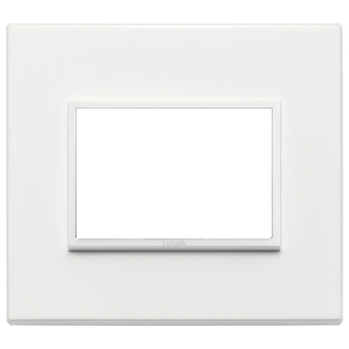 Vimar - Eikon EVO 21653 Cover Plate - 3 Module, Metal - Apollo Lighting
