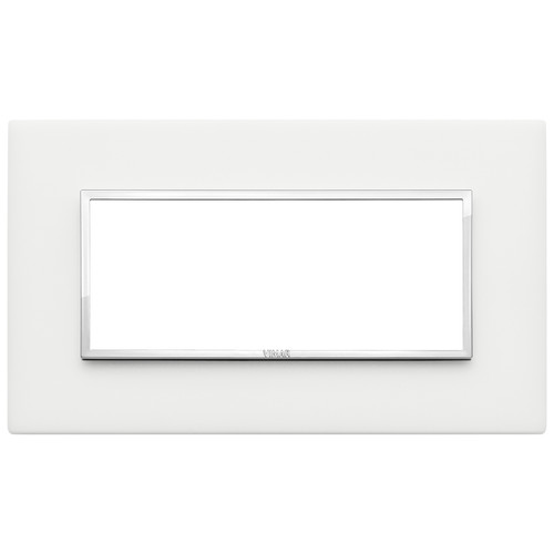 Vimar Eikon EVO 21649 5-Module Cover Plate, British Standard Mounting, 162.3 x 94.7 mm - Apollo Lighting