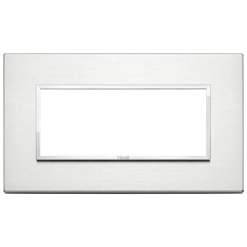 Vimar Eikon EVO 21649 5-Module Cover Plate, British Standard Mounting, 162.3 x 94.7 mm - Apollo Lighting