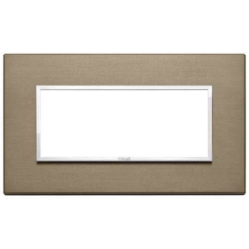 Vimar Eikon EVO 21649 5-Module Cover Plate, British Standard Mounting, 162.3 x 94.7 mm